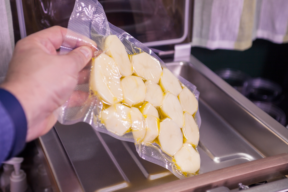 Vakuování brambor