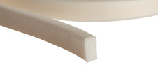 Profil silikonový 5x10 mm bílý porézní - 0000008500